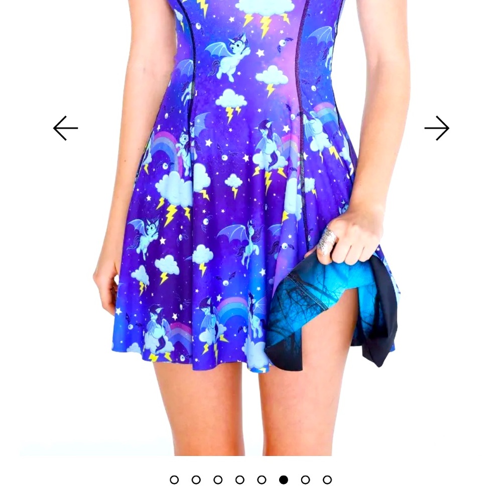 Limited blackmilk inside out dress size S